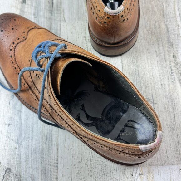 Ted Baker Distressed-Look Wing Tip Casual/Dress Shoes Euro Size US12/ EU45/ UK11 main image 3